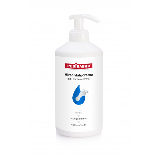 Voetcrème met natuurlijk 100% hertenvet Pedibaehr Hertentalkcrème, 500 ml-32782-Baehr-Zorg