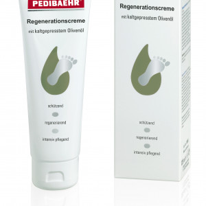 Regenererende crème met olijfolie Pedibaehr 125 ml voor zeer droge huid van de voeten