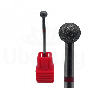 Diamond nozzle, Big ball, with red notch, fine abrasive