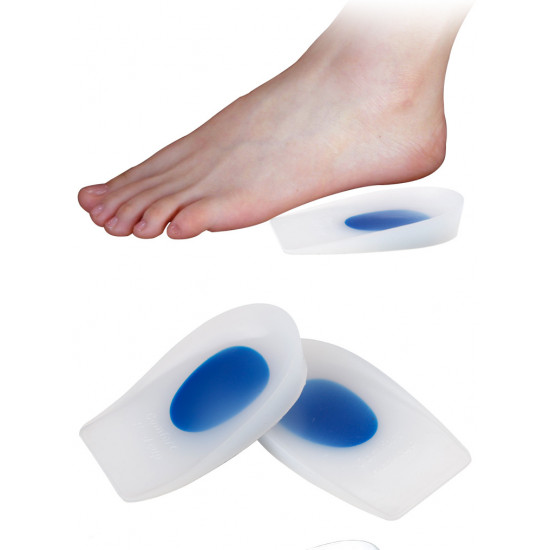 Calcanhar confortável, silicone, com inserto macio azul, tamanho 35-37 (S)-P-08-01-Китай-Tudo para manicure