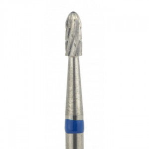 Carbide cutter Bullet, notch Medium cruciform