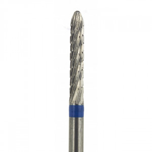 Carbide cutter Bullet, notch Medium cruciform