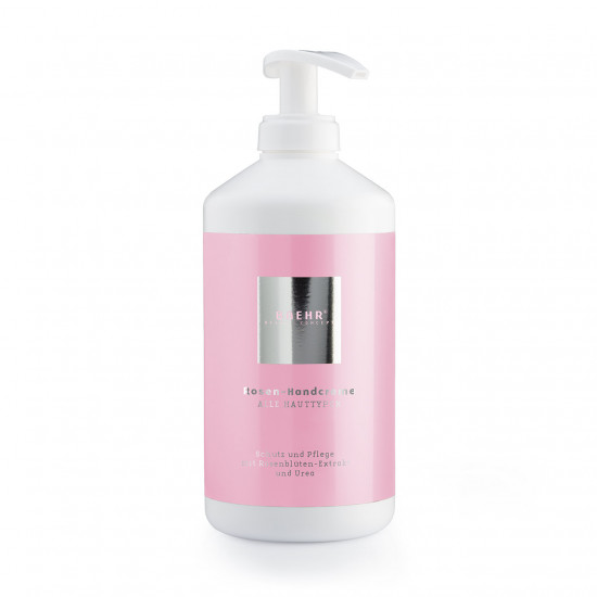 Crema de manos con extracto de pétalos de rosa y urea 500 ml. dispensador. Crema de Manos Rosen-32813-Baehr-Cuidado