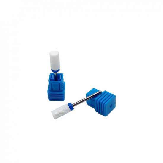 Tambor de corte de cerâmica com base azul ,KOD300-NFK-00-17601-Китай-Dicas para manicure