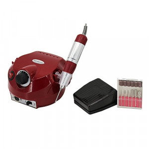 Aparato para manicura y pedicura Nail Drill ZS-601 PRO RED