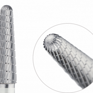 Carbide cutter Cone notch Fine, cutter for manicure and pedicure, for removing the upper stratum corneum of the heels and corns