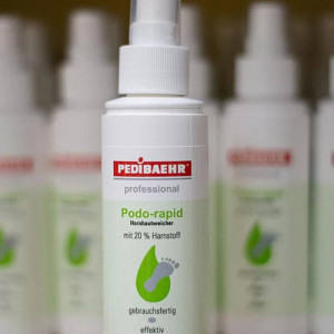 Weichmacher für keratinisierte Haut 100 ml. Pedibaehr