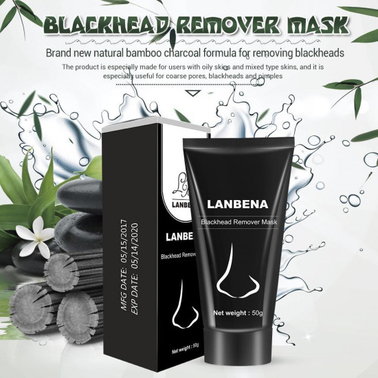 Masker voor het verwijderen van mee-eters Lanbena, acne, acnebehandeling, poriënreiniging, neus peeling-952732804-Lanbena-Schoonheid en gezondheid. Alles voor schoonheidssalons