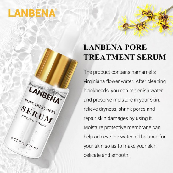 Эссенция для лечения пор, удаления черных точек, акне, Lanbena Pore Treatment Essence, 952732695, Уход,  Красота и здоровье. Все для салонов красоты,Уход ,  купить в Украине