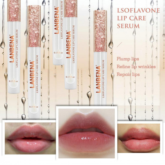 Soro labial Lanbena Lsoflavone, para aumentar a elasticidade dos lábios-952732820-Lanbena-Beleza e saúde. Tudo para salões de beleza