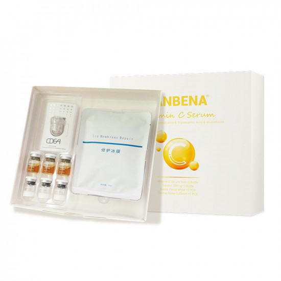 Ensemble nourrissant pour rétrécir les pores de lélimination des taches de mélanine avec de la vitamine C Lanbena Vitamin C Serum-952732831-Lanbena-Beauté et santé. Tout pour les salons de beauté