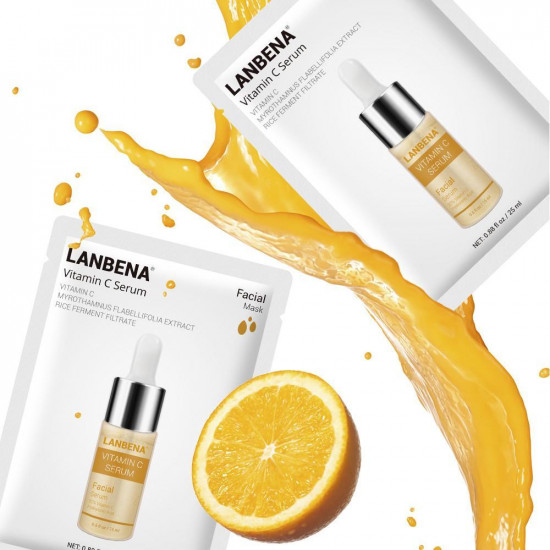 Lanbena 1pcs whitening moisturizing face mask with Vitamin C, 952732841, Care,  Health and beauty. All for beauty salons,Care ,  buy with worldwide shipping