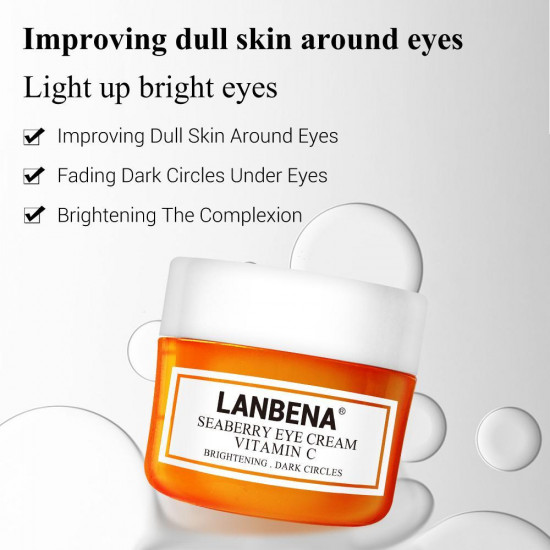 Crème contour des yeux à largousier Lanbena éclaircissante, éclaircit les cernes et élimine les poches anti-rides anti-âge raffermissant anti-?dème-952732847-Lanbena-Beauté et santé. Tout pour les salons de beauté