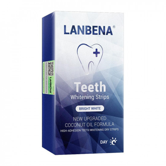 Bandes de blanchiment des dents Lanbena pour un usage quotidien enlèvent les taches, la plaque 7 paires/boîte-952732850-Lanbena-Beauté et santé. Tout pour les salons de beauté