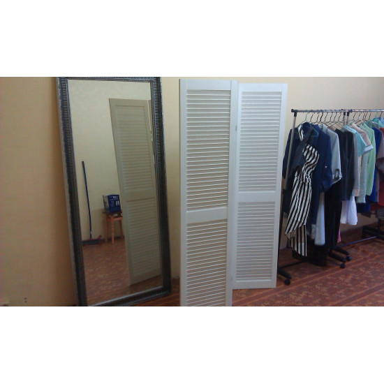 Screen,blind screen, white for studios 4 sections 160x170mm, 6140, Screens and partitions,  Health and beauty. All for beauty salons,Furniture ,  buy with worldwide shipping