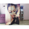 Tela com impressão de fotos, com tecido banner 3 seções-6297-Поставщик-Mobiliário