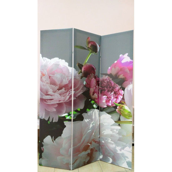 Stylish screen with photo printing 4 sections BANNER PHOTO PRINTING of any picture-6616-Производство-Furniture