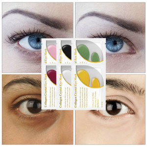 Патчи коллагеновые под глаза LANBENA Green Collagen Eye Mask