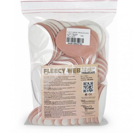 Pflaster-Applikator 8,6x5.1. 100 stücke FLEECY WEB MED-32975-Baehr-Alles für die Maniküre