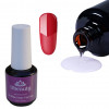 Rubber velvet top for gel polish Ubeauty 15 ml, without sticky layer, No Wipe Matte Top Coat, finish coating, velvet, corduroy, matte-19781-ubeauty-Everything for manicure