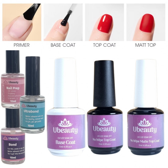 Знежирювальний засіб для нігтів Nail Prep 10 мл Ubeauty, дегідратор для нігтів-952772645-ubeauty - все для манікюру