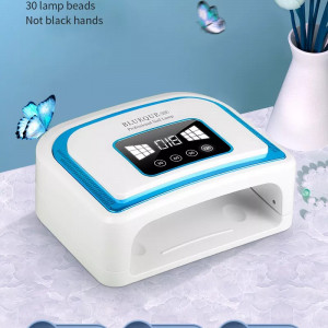 Draadloze manicure lamp met ingebouwde batterij voor gellak 120 W UVLD 365 + 405 nm, verwijderbare bodem